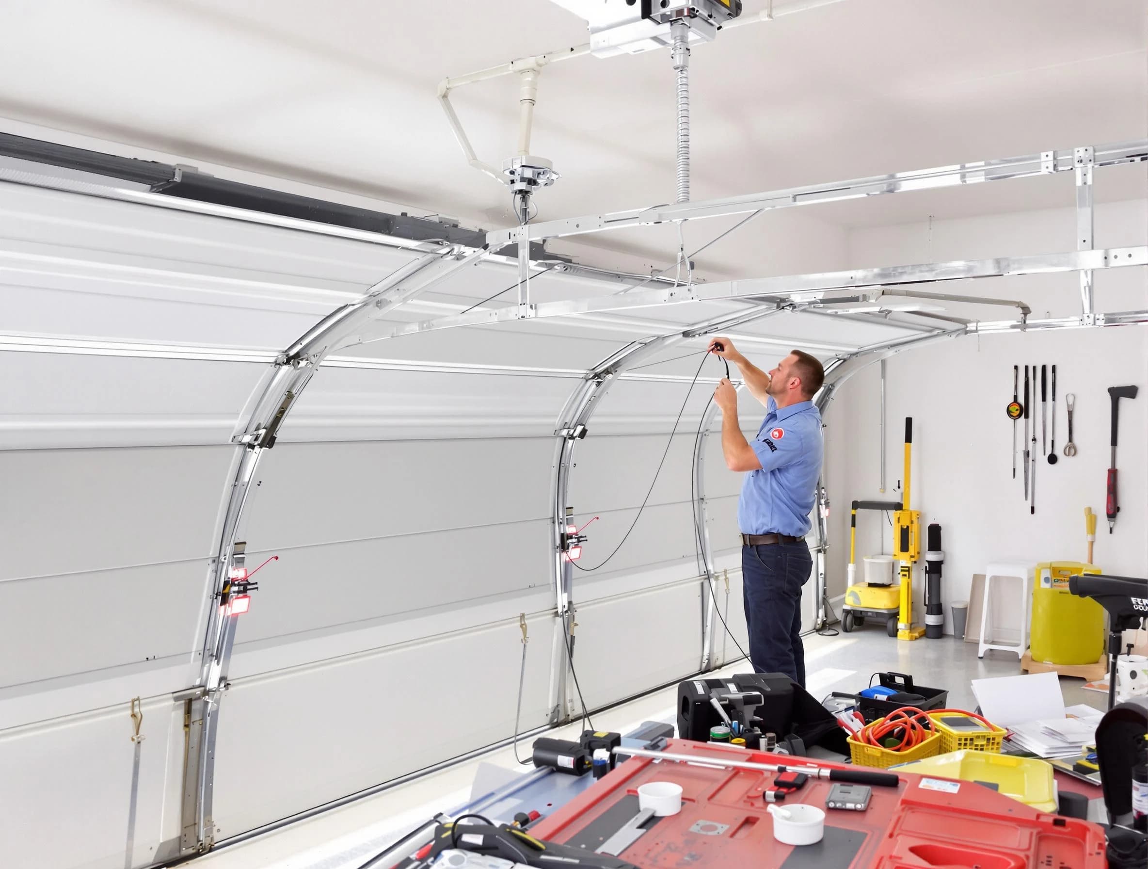 Garage door cable repair service by Dacula Garage Door Repair in Dacula