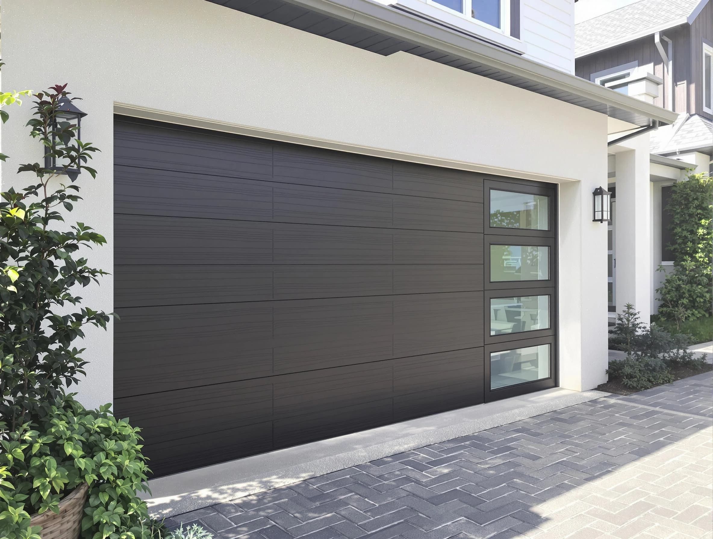 Custom garage door installation by Dacula Garage Door Repair in Dacula