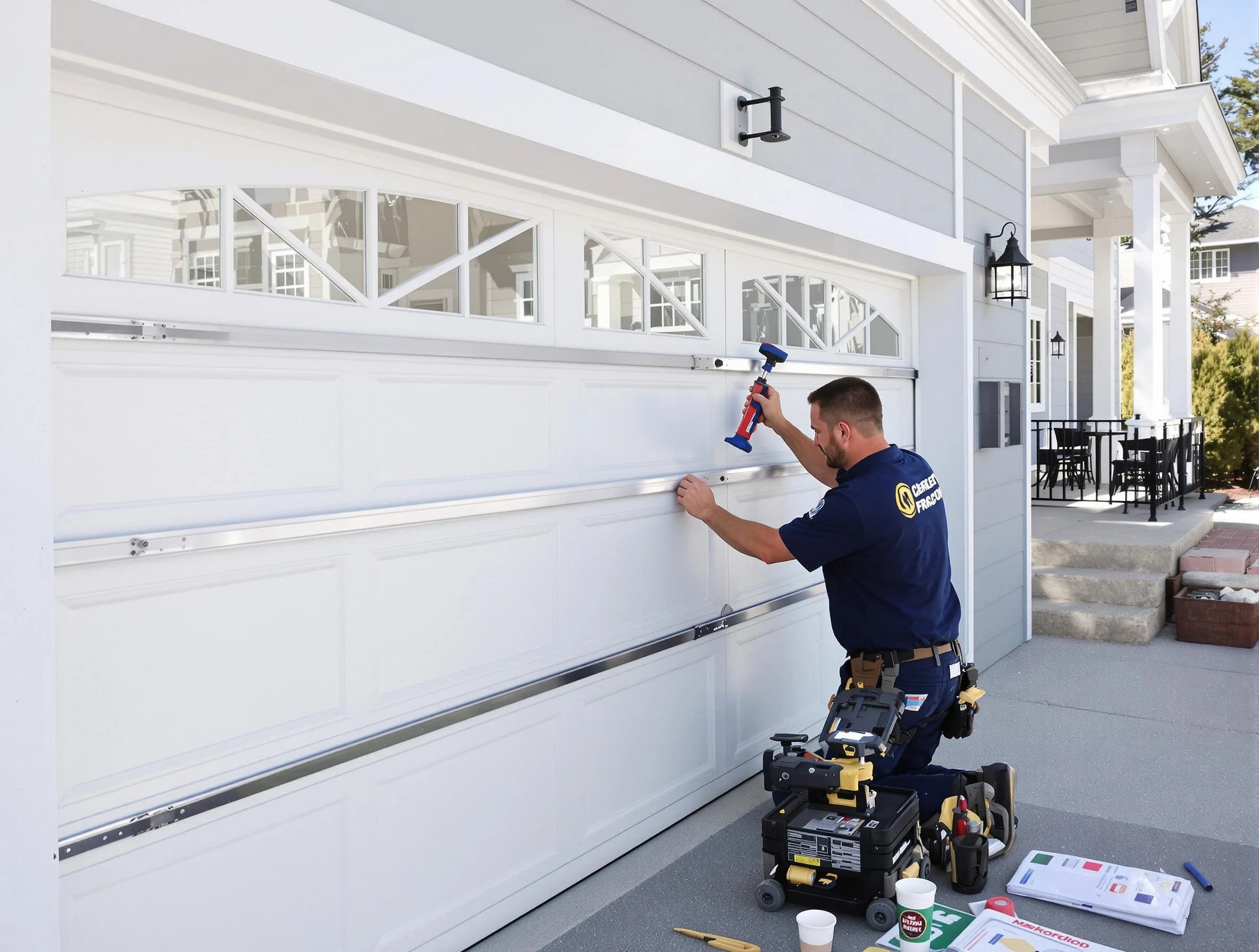 Professional garage door installation by Dacula Garage Door Repair in Dacula