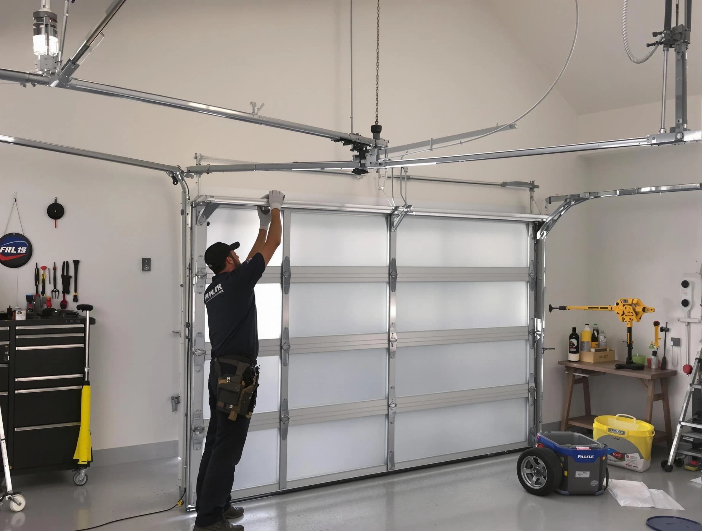 Dacula Garage Door Repair certified team performing precision garage door installation in Dacula