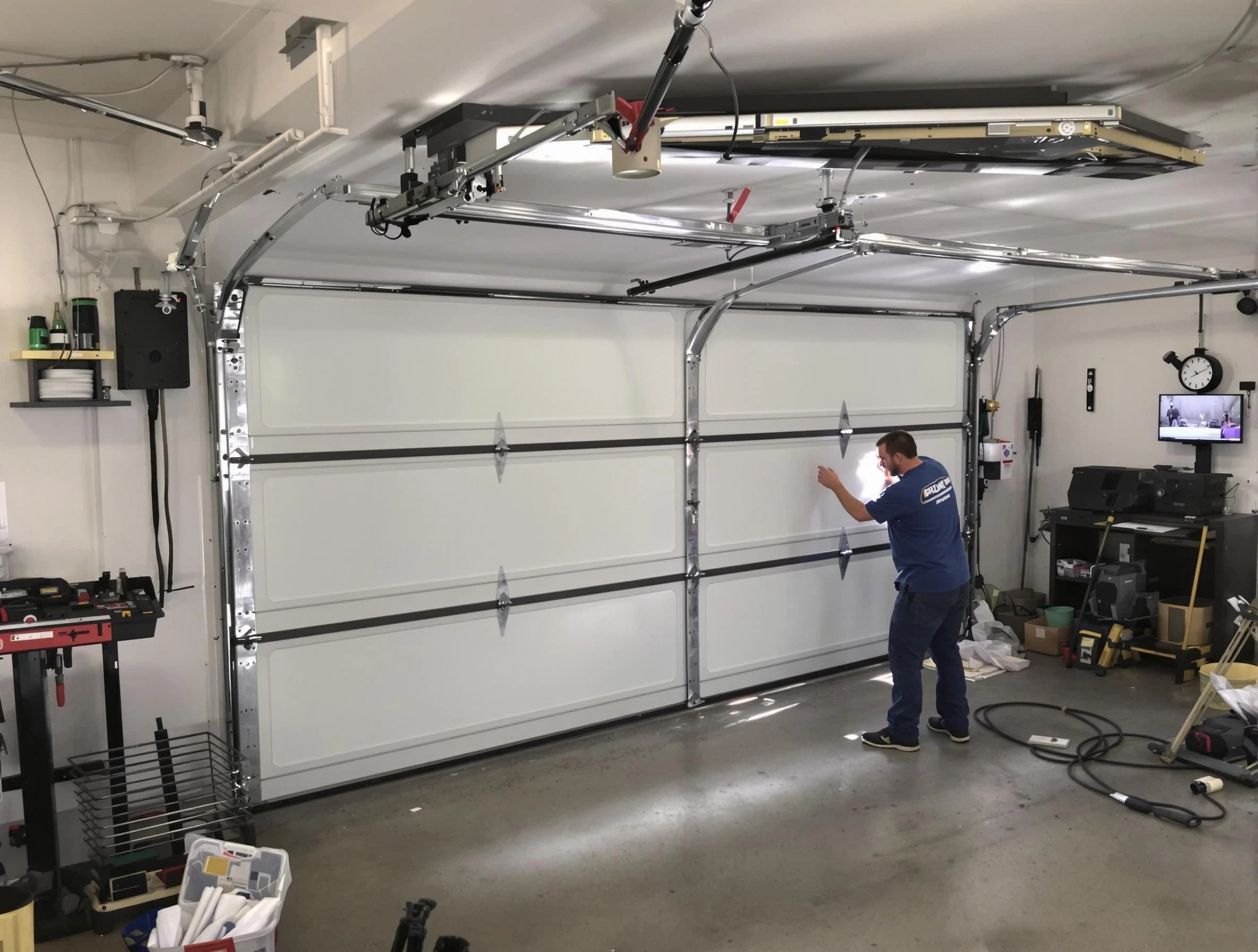 Professional garage door repair service by Dacula Garage Door Repair in Dacula