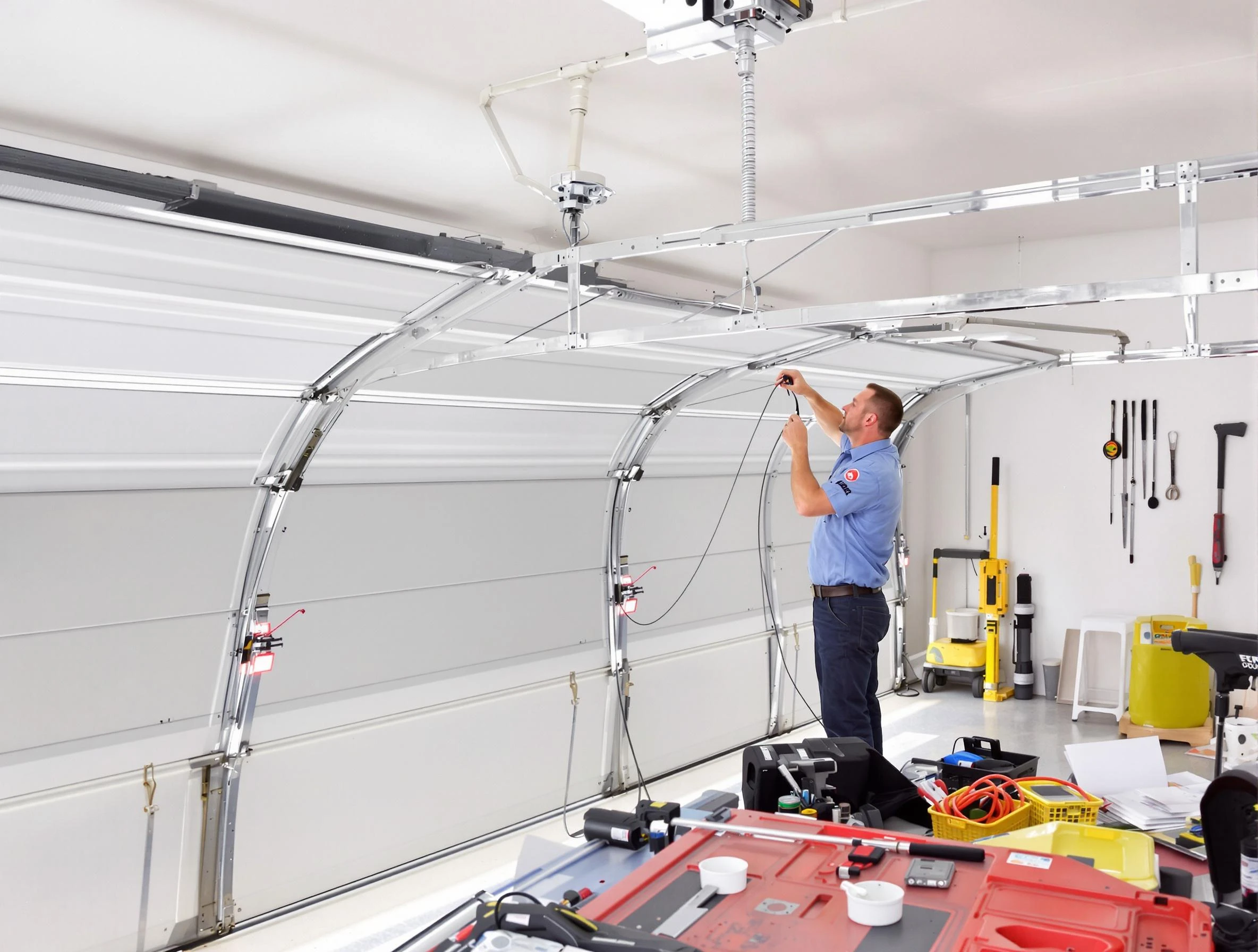 Garage door cable repair service by Dacula Garage Door Repair in Dacula