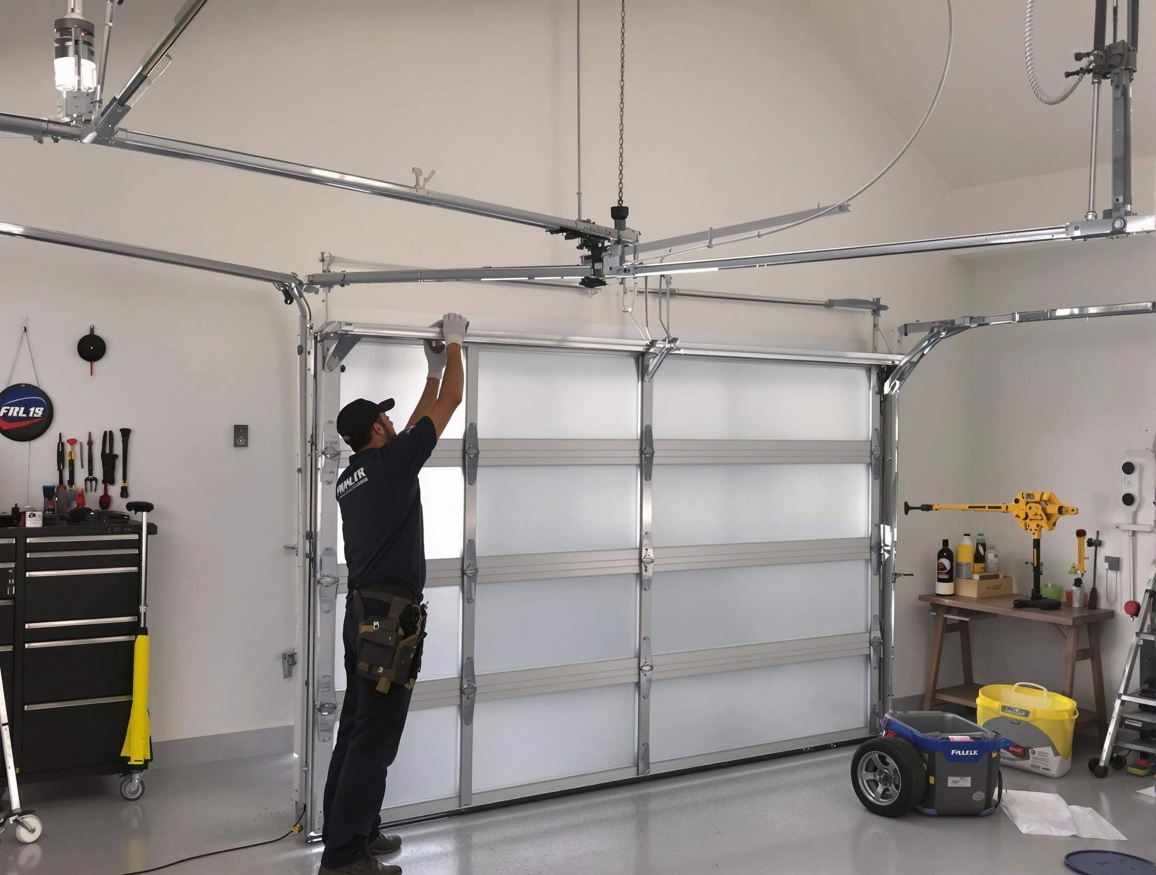 Dacula Garage Door Repair certified team performing precision garage door installation in Dacula