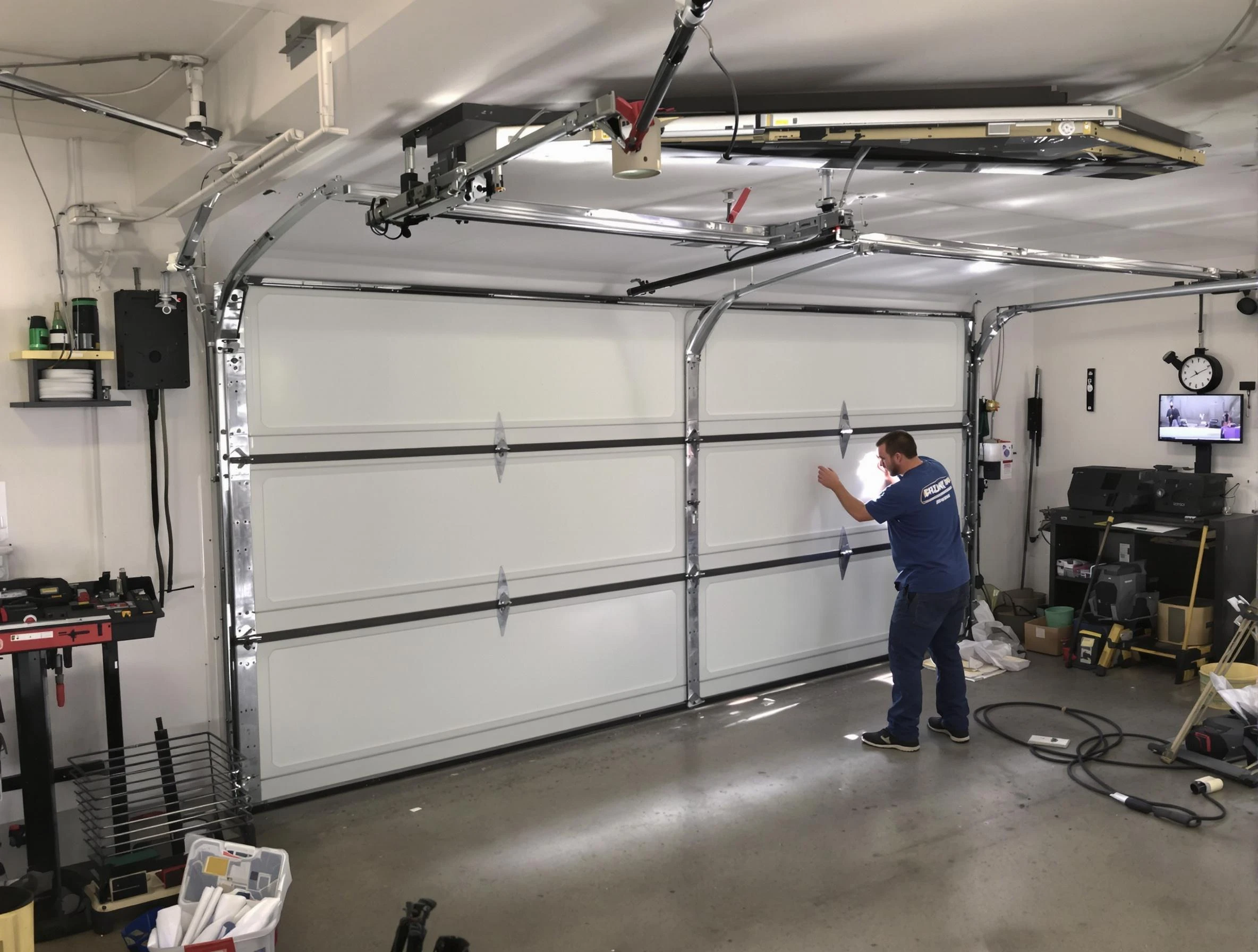 Professional garage door repair service by Dacula Garage Door Repair in Dacula